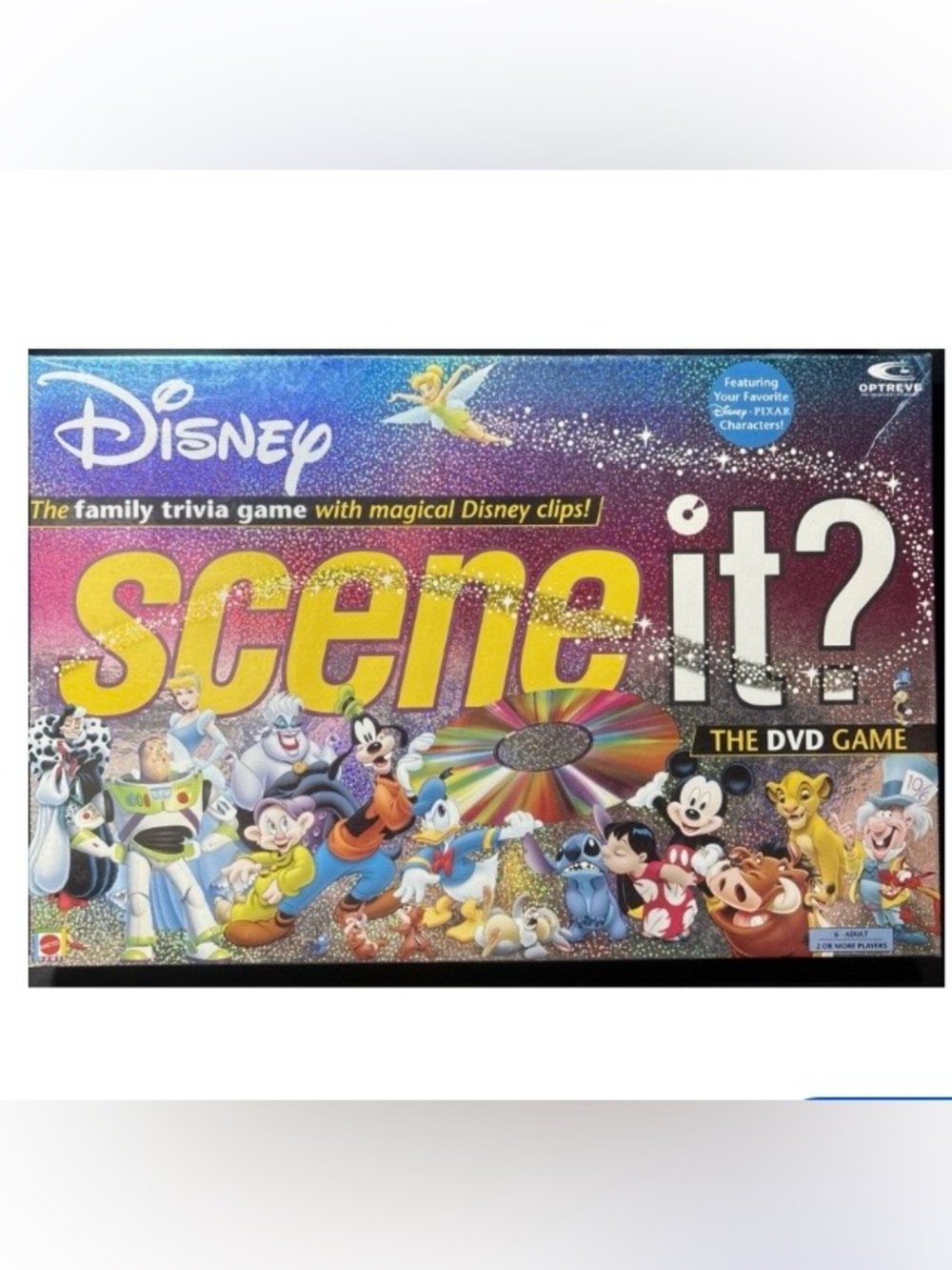 Mattel 2005 Disney Scene It? The DVD Game trivia